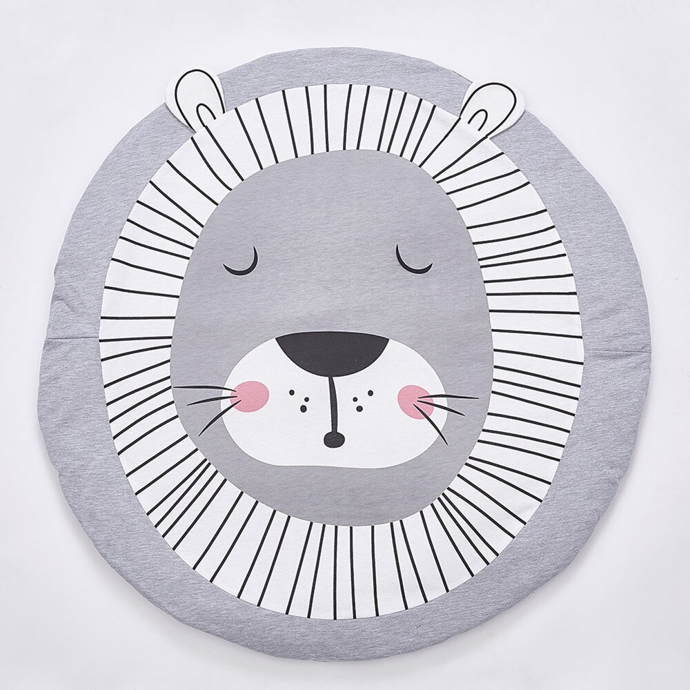 INS Baby Infant Spielen Matten Kinder Krabbeln Teppich Boden Teppich Baby Bettwäsche Kaninchen Decke Baumwolle Infant Teppich Kinder Zimmer Dekor 90CM: WJ3260F