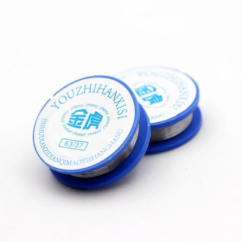 1 stuk 0.8mm tin-lood soldeerdraad haspel 63/37 draad huishoudelijke multifunctionele soldeerdraad  m4 u 0