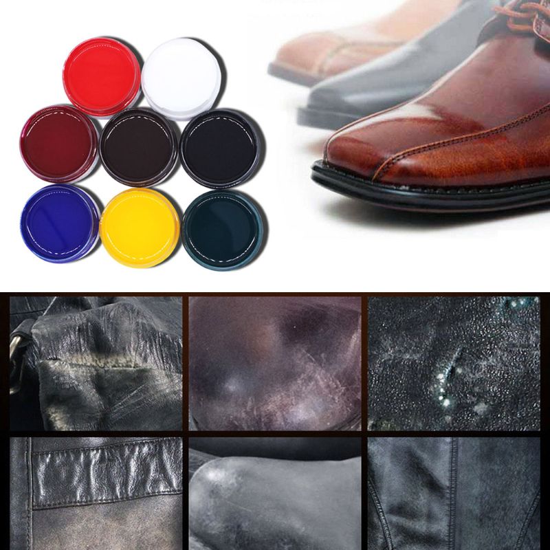 75g Furniture Leather Max Refinish Restorer Scratch Remover Shoes Recolor Paste