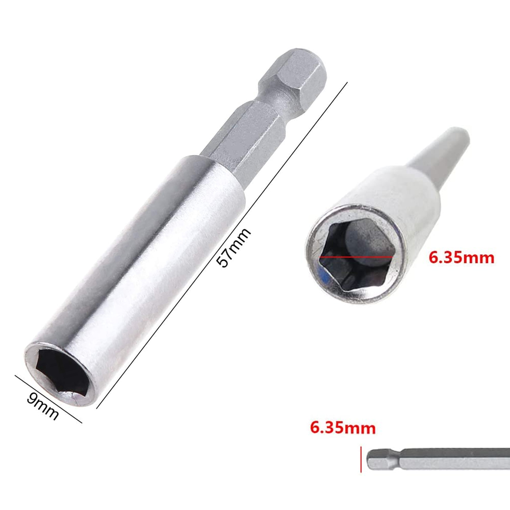 25mm Screwdriver Bit Set Multifunctionl Versatile Screwdrivers Extension Rod Tools Set Slotted/PH/Torx Cross Drill Bit Head T20