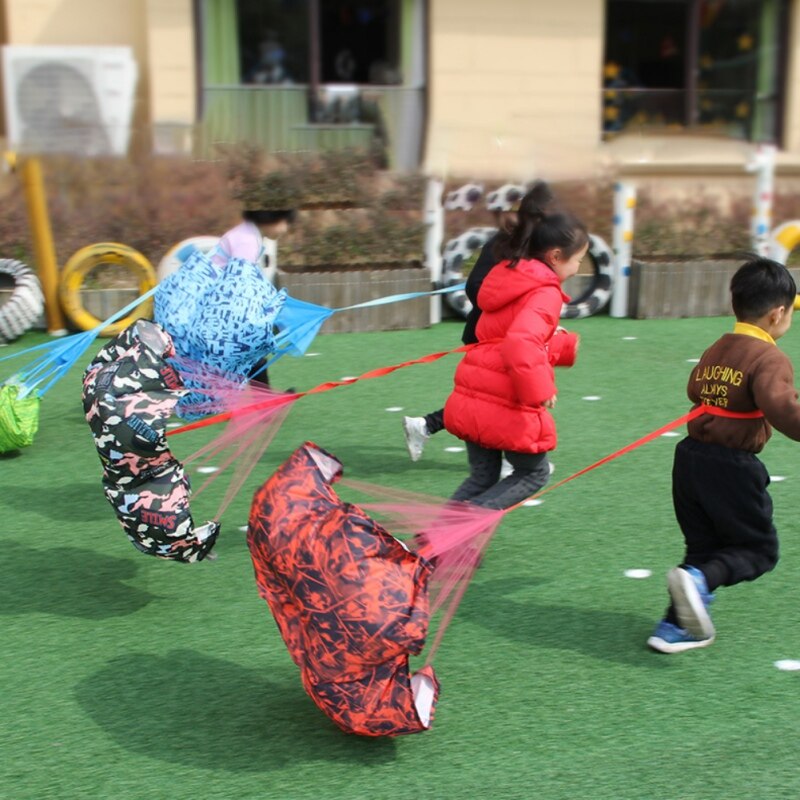 Outdoor Speed Resistance Training Drag Parachute Umbrella Running Chute Soccer Football Track Field Fitness Equipment