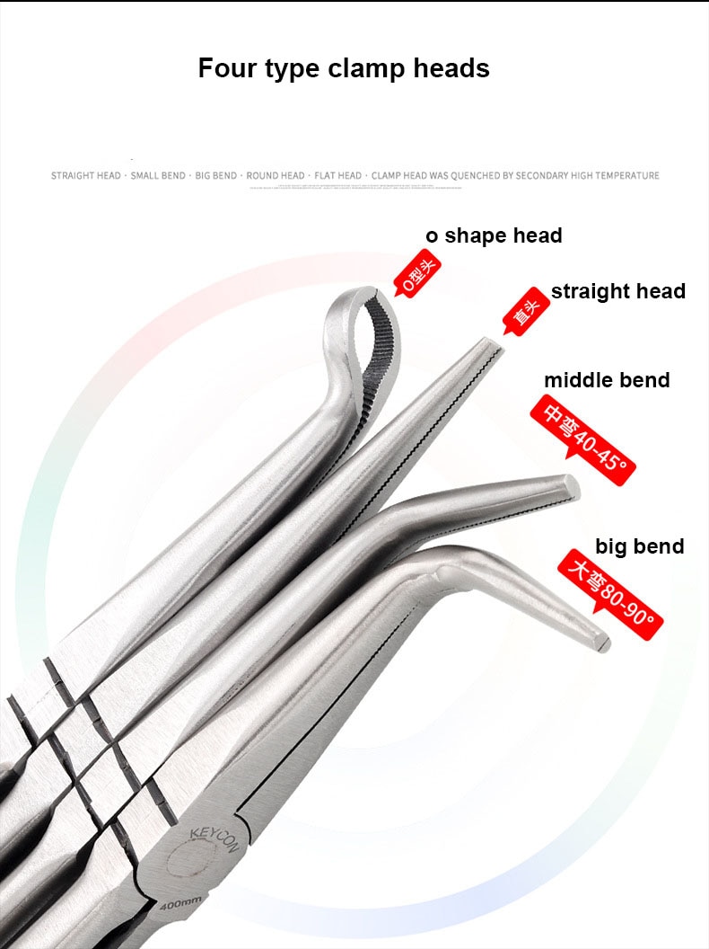 Extra Lange Tang Zware Hand Tool Set 16 Inch Lange Neus Tang Multi-tang Rechte Neus Naald Neus tang