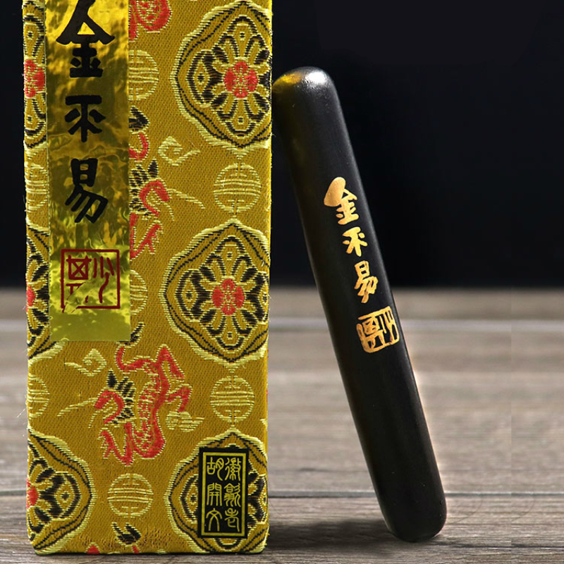 Calligraphy Writing Learning Inker Ink Stones Natural Pure Pine Soot Ink Sticks Chinese Traditional Painting Grinding Ink Sticks