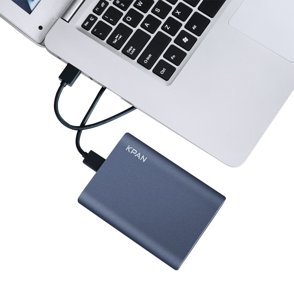 KPAN N1 2.5" HDD External Hard Drive 500GB Storage Shockproof Portable Hard Disk Metal Silm 4 Color