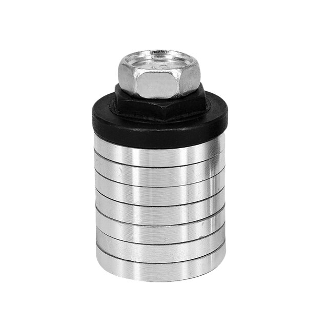 M10/M14 Angle Grinder To Grooving Machine Adapter Conversion Kit Flange Nut Metal Lock Nut Grooving Machine For 100/125-230: Silver M14