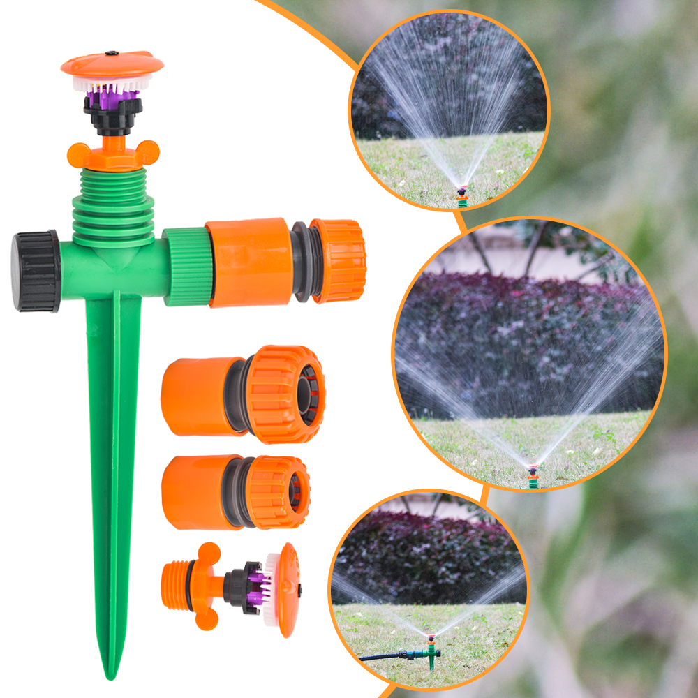 360 Graden Roterende Straalsproeiers Sproeiers 1/2 "Mannelijke Draad Tuin Landbouw Irrigatie Sprinklers Voor Besproeiing & Irrigatie