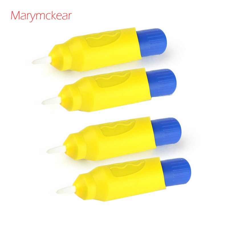 Penn for tegnematte magisk vannpenn penselpenner 9.5 x 1.8cm tegneleke bytt tilbehør for maling leketøy utdanning leketøy: 4 stk gul