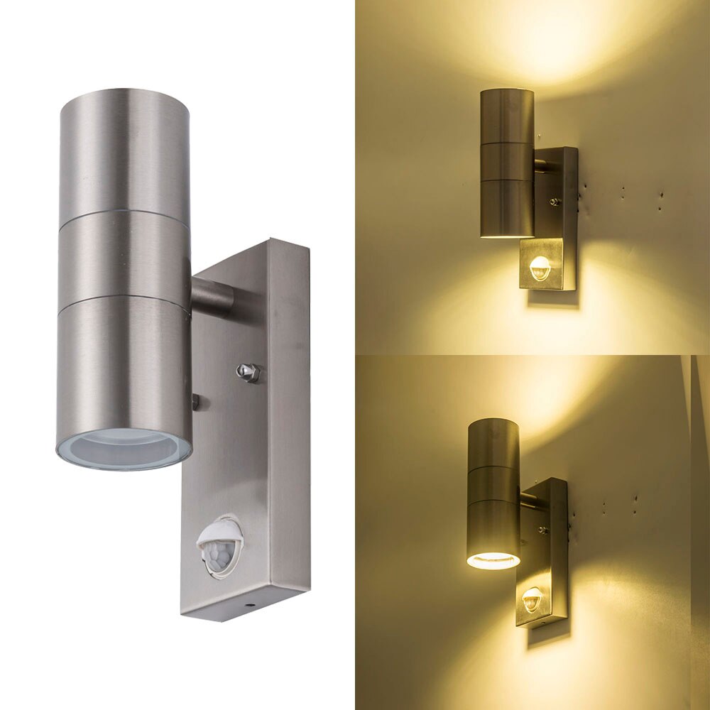 Inductie Outdoor LED Verlichting Motion Sensor LED Wandlamp Waterdichte Binnenplaats 10W Wandlamp Tuin Gang Veranda lampen