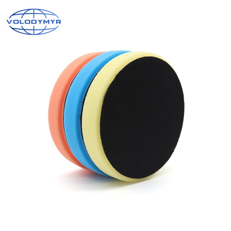 Scenstil polish pad 6 tum poler kuddar med 14cm diameter krok och ögla usa skum svamp för polering arbete med bil buffert