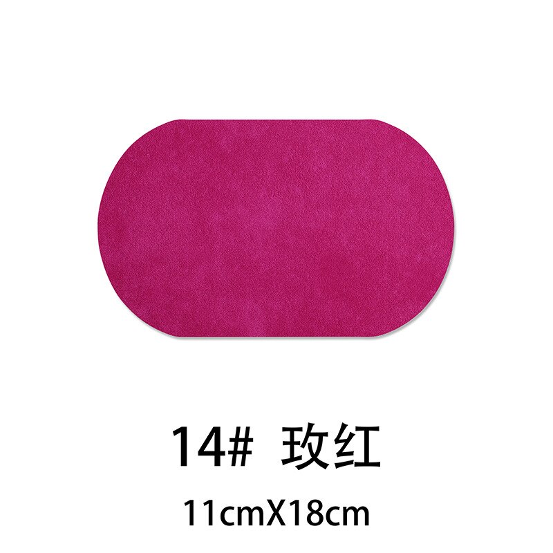 Parches de imitación para ropa de piel de cerdo para Pegatinas de rayas, pantalones de piel para planchar, apliques para rodilla, insignias para codos de suéter para mochila: 14
