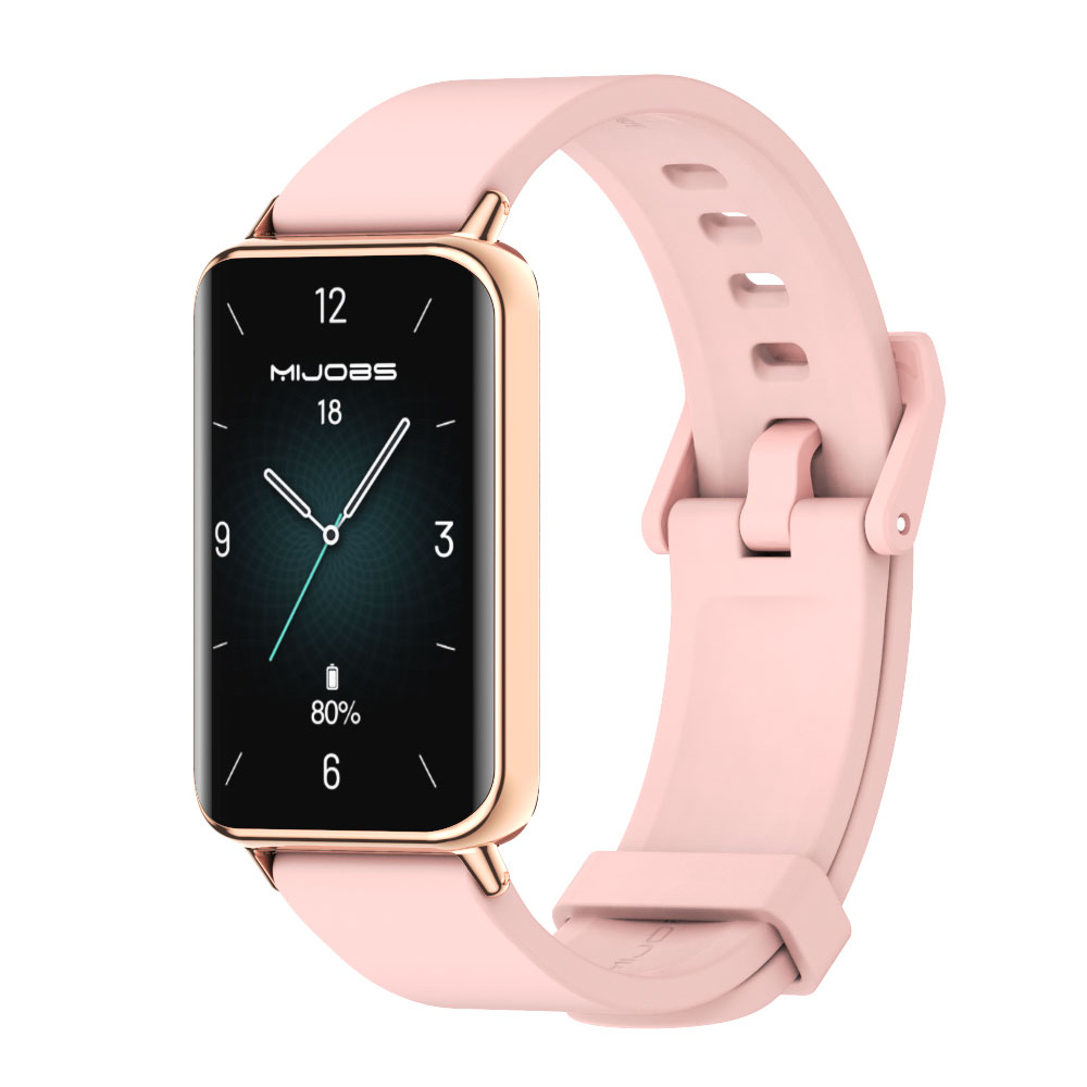 For Huawei Honor Band 9 Straps Silicone Soft Bracelet Sport Band Watchband Honor Band 9 Correa Replacement: Pink