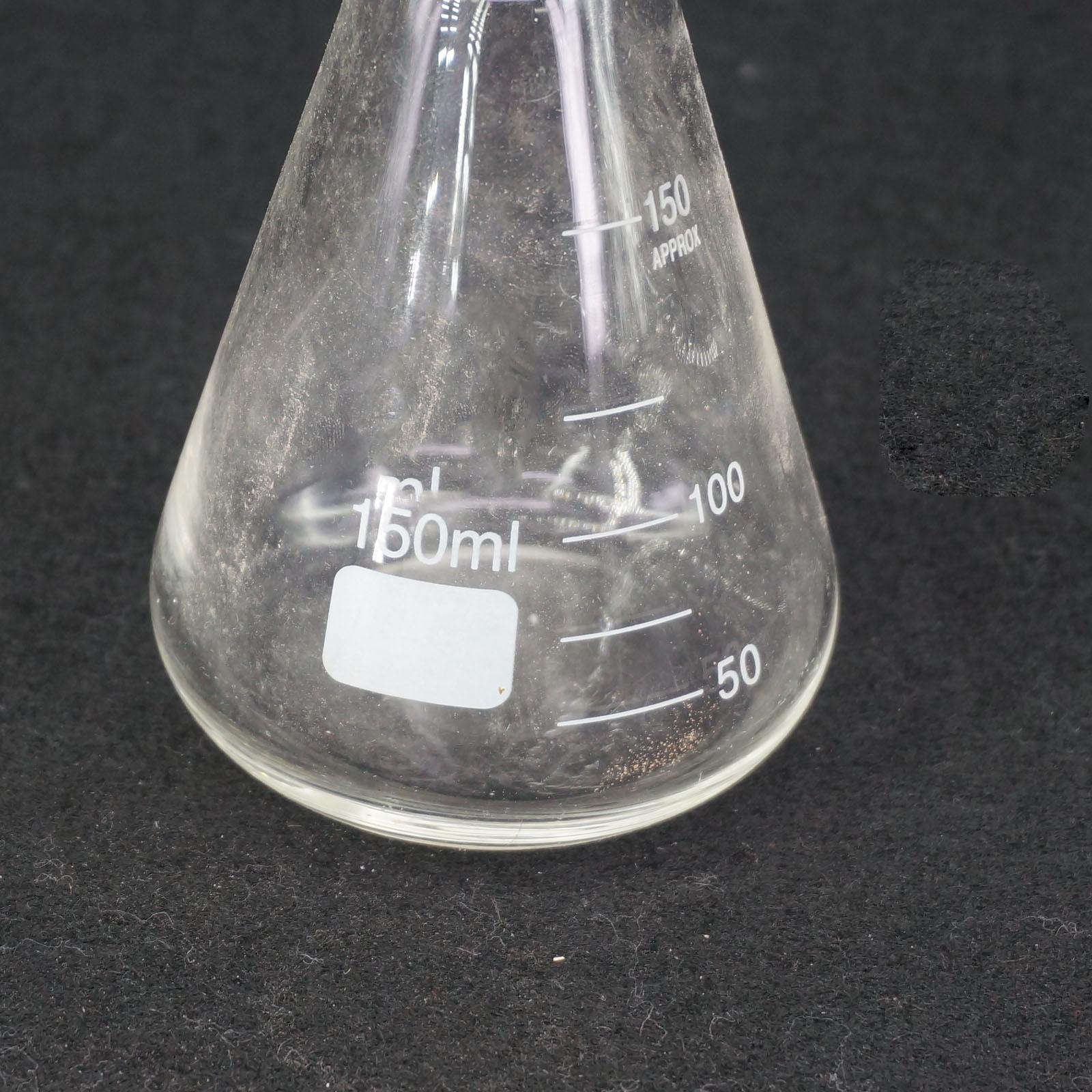 150ml Quickfit 19/26 Joint Lab Conical Flask Erlenmeyer Boro Glass Graduated