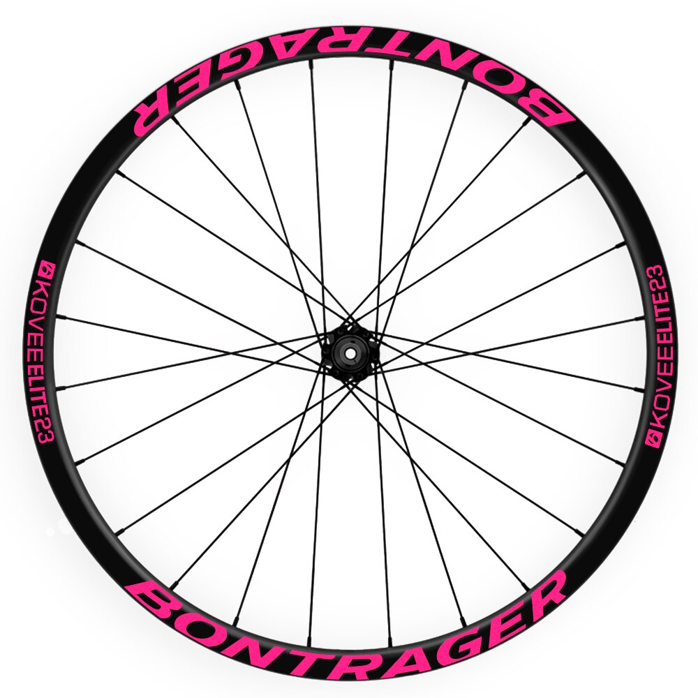 Autocollants vélo 29" BONTRAGER KOVEE ELITE 23 WH05: PINK fluor