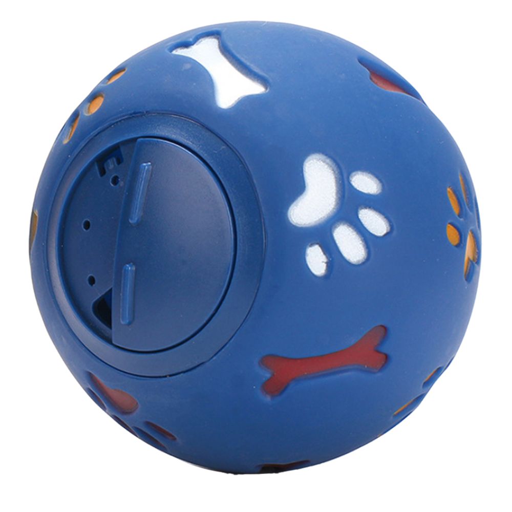 1 de policarbonato para perros pérdida de gato Bola de comida cachorro interactivo juguete de Limpieza de dientes morder masticar comida de gato bola comederos de perro Juguetes