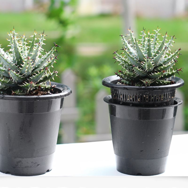 Mesh Pot Net Orchid Hydroponic Flower Basket Planter Container Home Garden Decor