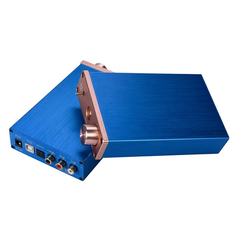 Nk -p90 met usb/glasvezel/coax digitale versterker da-c decoder converter digitaal-naar-analoog converter (eu-stekker)
