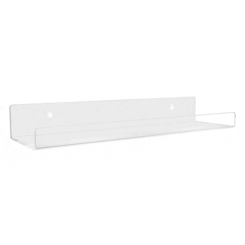 Small Transparent Kitchen Rack Kitchen Rack Shelf Acrylic Spice Rack Wall Mount O... – Grandado
