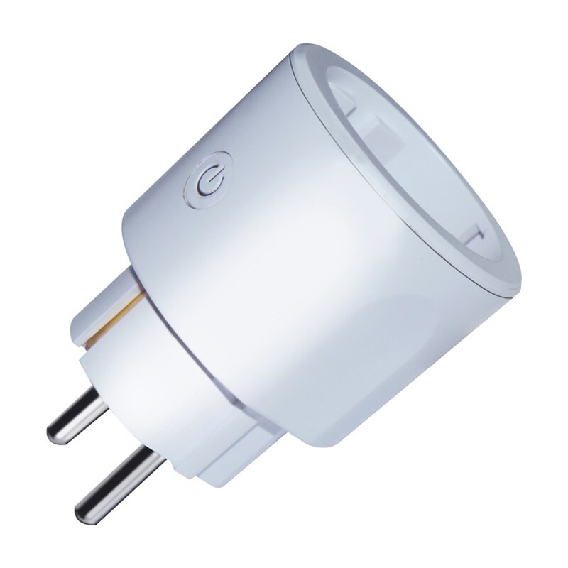 16A WIFI Smart EU Plug Smart Switch Socket Audio Control Smart Timing Socket Wireless Outlet Voice Intelligent Control