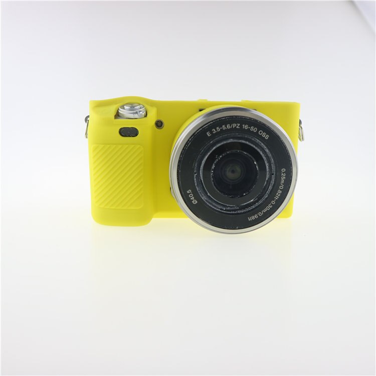 Belle housse de protection pour Sony A6000 ILCE-6000L 16-50mm lentille TPU souple en caoutchouc de Silicone