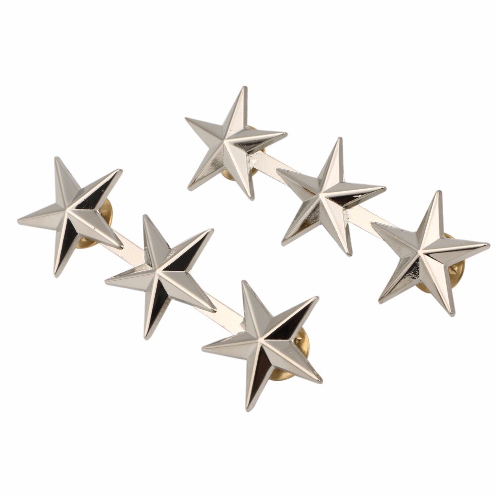 tomwang2012.US USMC MARINE CORPS STAFF MAJOR WARRANT OFFICER INSIGNIA RANK METAL BADGE EPAULETTE DEVICE LAPEL PIN: Orange