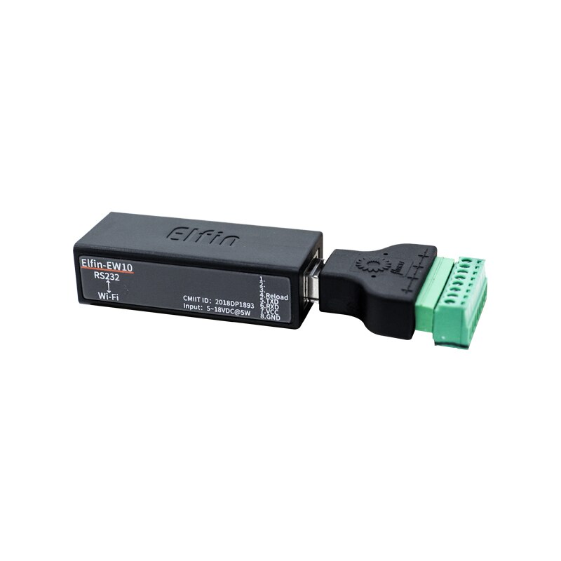 Serial Port RS232 to WiFi Device Server Module Elfin-EW10A Support TCP/IP Telnet Modbus Protocol Data Transfer Via: Kit 3
