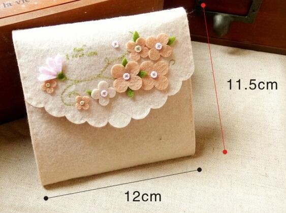 Carnation series Fabric Felt kit Non-woven cloth Craft DIY Sewing set Felt Handwork Material DIY needlework supplies
