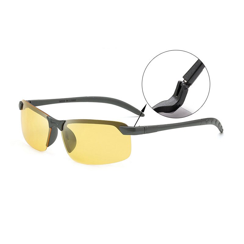Frames Driver Safe Wear Driving Eye Protecting Night Vision Sunglasses Clear At Night Light