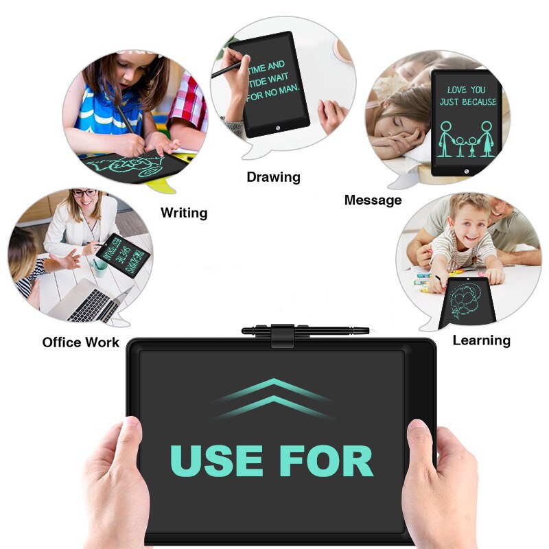 12 Inch LCD Writing Tablet Electronic Digital Electronic Graphics Drawing Board ultra-thin Drawing Tablet with pen