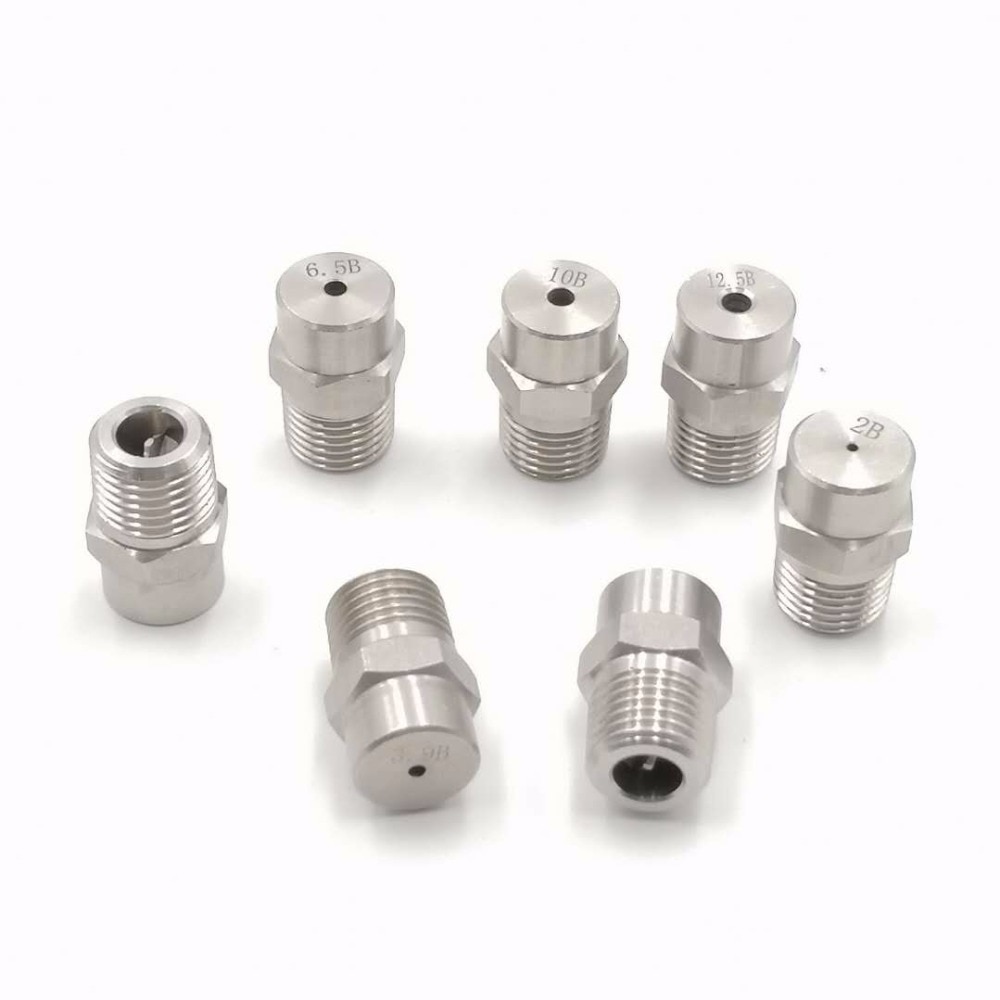 Stainless steel BB series Full cone spray nozzle,solid cone nozzle,cooling,washing or cleaning car nozzle,dust removal nozzle