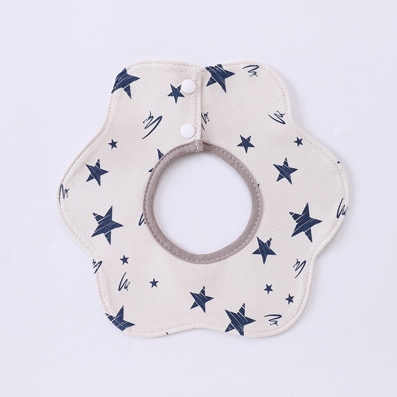 Cotton Baby Boys And Girls Feeding Burp Cloths 360 degrees Rotating Baby Bibs Towel Cute Bandanas Scarf Children Cravat Stuff: 20