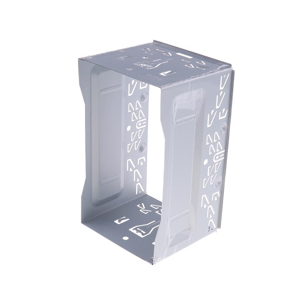 Inbouwframe universeel auto 2 din dashboard inbouw montage voor radio speler zijbeugels stereo ontgrendelingssleutel