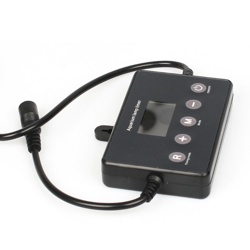 Smart Aquarium Dimmer LED Light Controller Fish Tank Lamp Timing Lighting Digital LCD Display Single Channel Timer