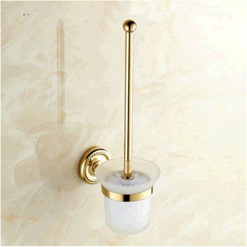 Antique Gold Brass Bath Hardware Set Brass Carved Bath Decoration Polished Bathroom Accessories Mounting Bathroom Products: g