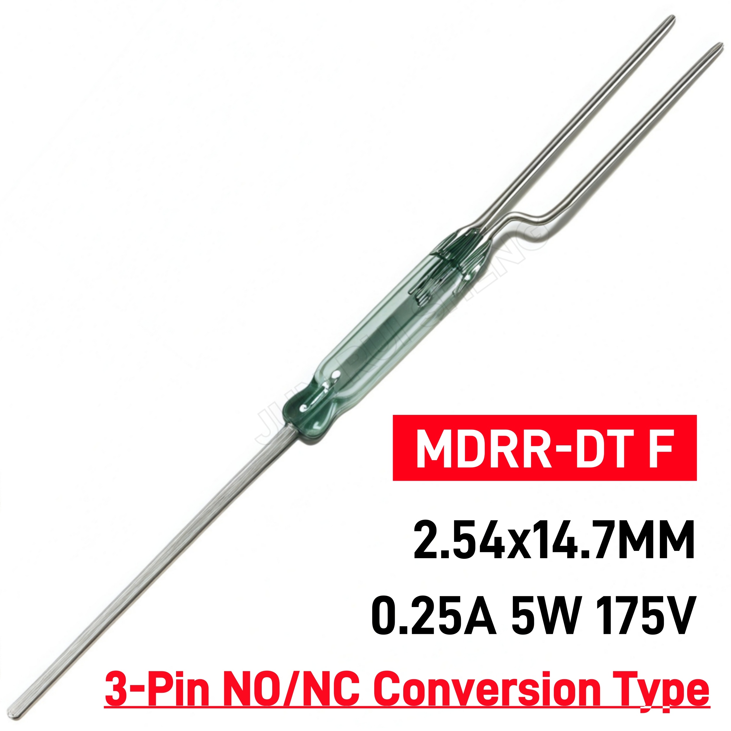 Reed Switch NO/NC SPDT MDRR-DT SMD MDSM-DT RI-90 ORT551 HYR1555 14M 3pin Normally Open/Closed Conversion Magnetic Contact Sensor: Blue