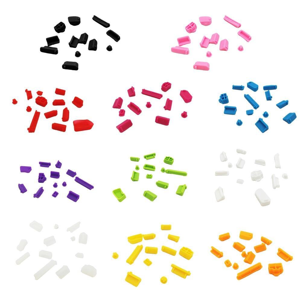 1 Bag Universal Elastic Silicone Anti-dust Laptop Port Protector Dustproof Notebook Computer Port Plug Anti-dust Stopper Cover