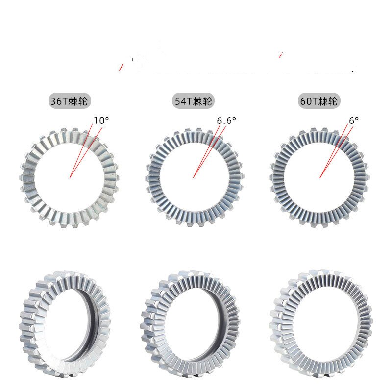 Bicycle Hub 54T Star Ratchet SL Service Kit Ratchet 54 Teeth For DT Replacement 36T 60T MTB Road Hub Gear Bike Part With spring