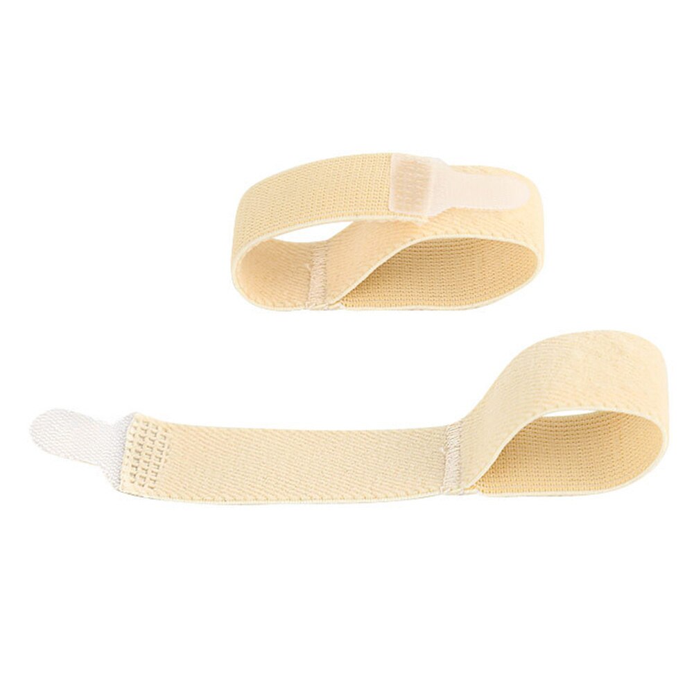 1PC Stoff Kappe Finger Haarglätter Hammer Zehe Hallux Valgus Korrektor Bandage Zehe Separator Schiene wickeln Fuß Bahre Pflege Werkzeug: Ursprünglich Titel
