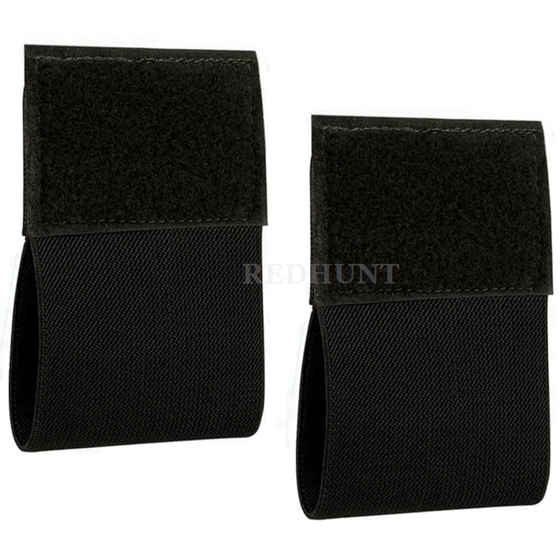 Support de garrot élastique avec crochet et boucle, 2 pièces, pochette EDC d'extérieur, porte-plaque, plate-forme de poitrine, gilet, ceinture de transport, support de rangement EMT