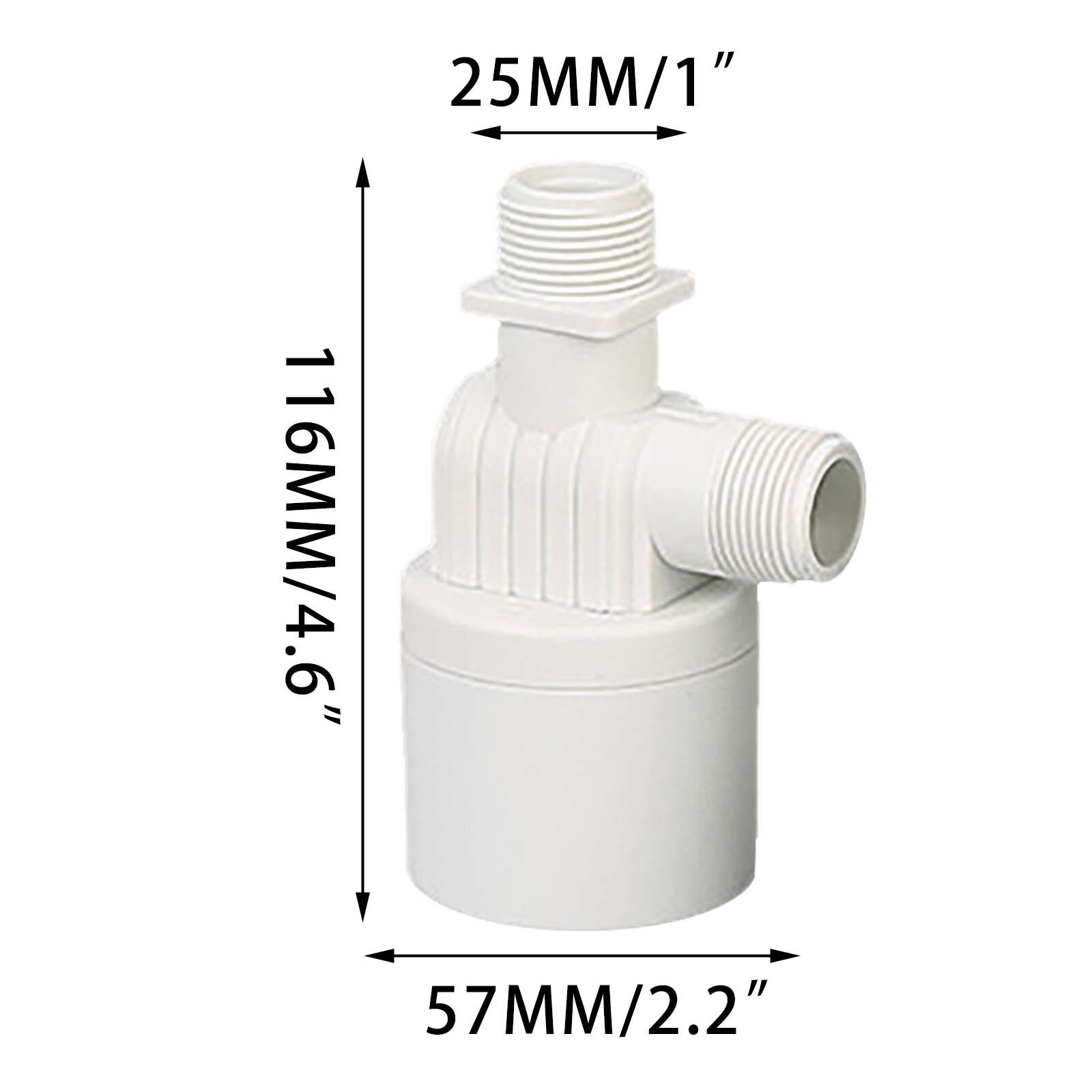 1/2 Inch Automatic Water Level Control Valves For Water Tank Solar Livestock Water Tank (built-in Upper Inlet): B