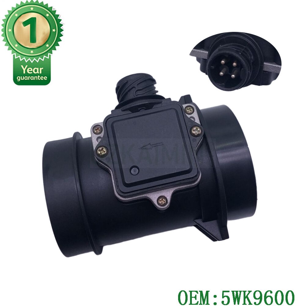 Newmass luftstrøm sensor meter oem 5 wk 9617 5 wk 9600 maf 96-01 e36 e38 e39 323i 328i 528i m3 z3 afm masse luftstrøm meter maf sensor