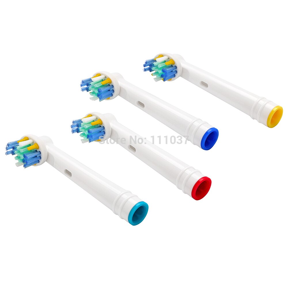 EB25-P EB25P Floss Action-cabezales de repuesto para cepillo de dientes eléctrico, 1 paquete (4 unidades)