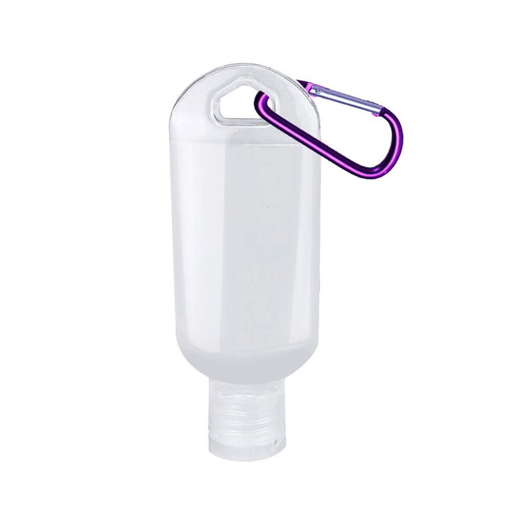 5pcs Travel Transparent Plastic Perfume My Small MIni Empty Refillable Bottle With Key Ring Hand Sanitizer Bottle #jew