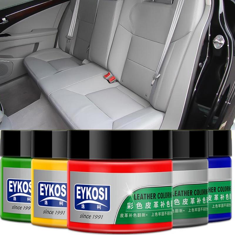 50ml Leather Stain Repair Sofa Refurbished Leather Shoes Paste Color Paint Complementary B2O0