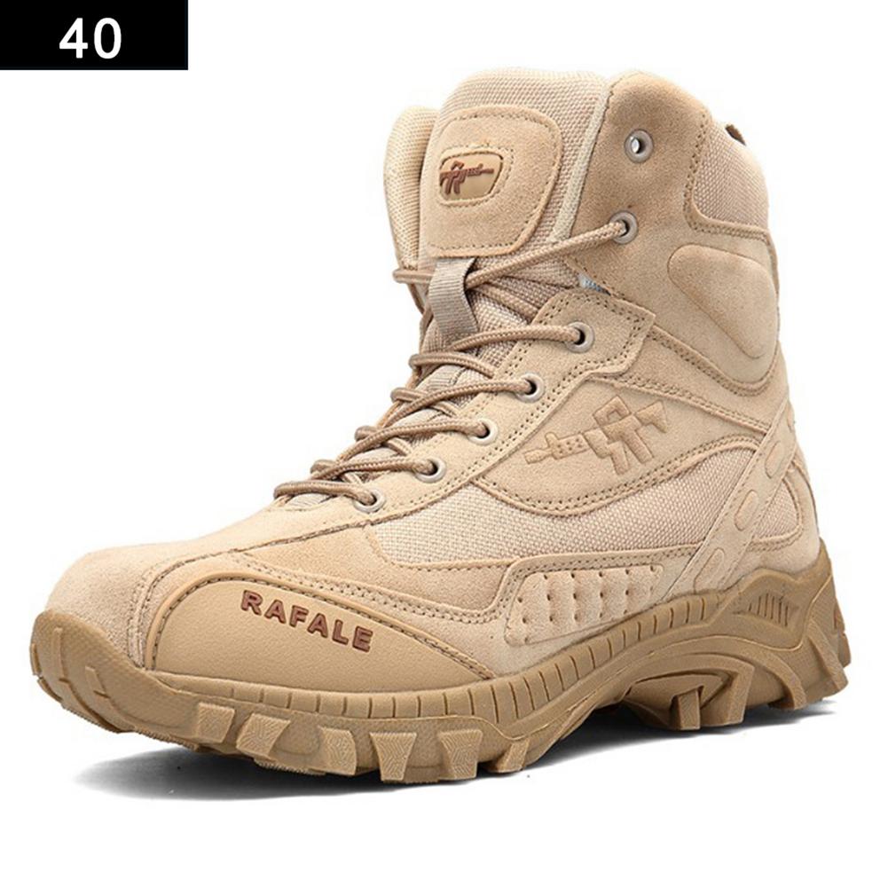 Men Hiking Work Boots: Pink