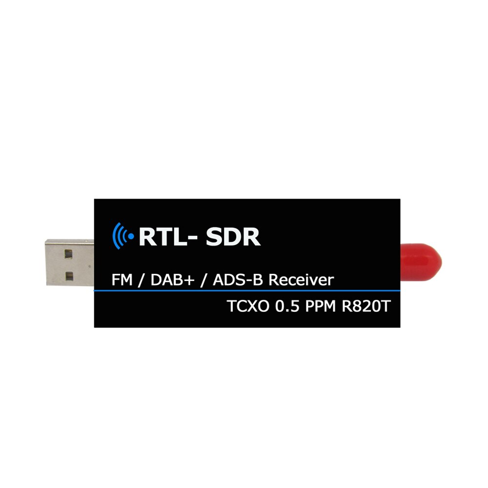 RTL2832u 25MHz-1700MHz Radio Receiver Full Band UHF VHF RTL-SDR USB Tuner RTLSDR USB dongle with RTL2832 SDR Receiver