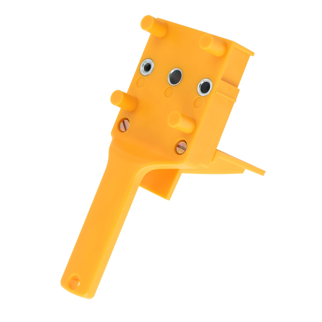 Wood Doweling Jig Handheld Pocket Hole Jig System 6/8/10mm Drill Bit Hole Puncher ABS Plastic Wood Drilling Hole Saw Tools Drill