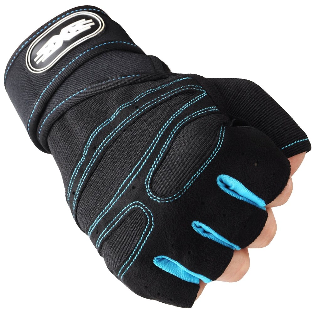 1 Paar Gewichtheffen Training Handschoenen Vrouwen Mannen Fitness Sport Body Building Gymnastiek Grips Gymnastiek Hand Palm Protector Handschoenen