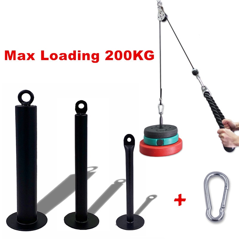 Home Gym Loading Pin for Pulley Cable Machine Attachment Arm Strength Training Heavy Duty Workout Equipment Sport Accessories