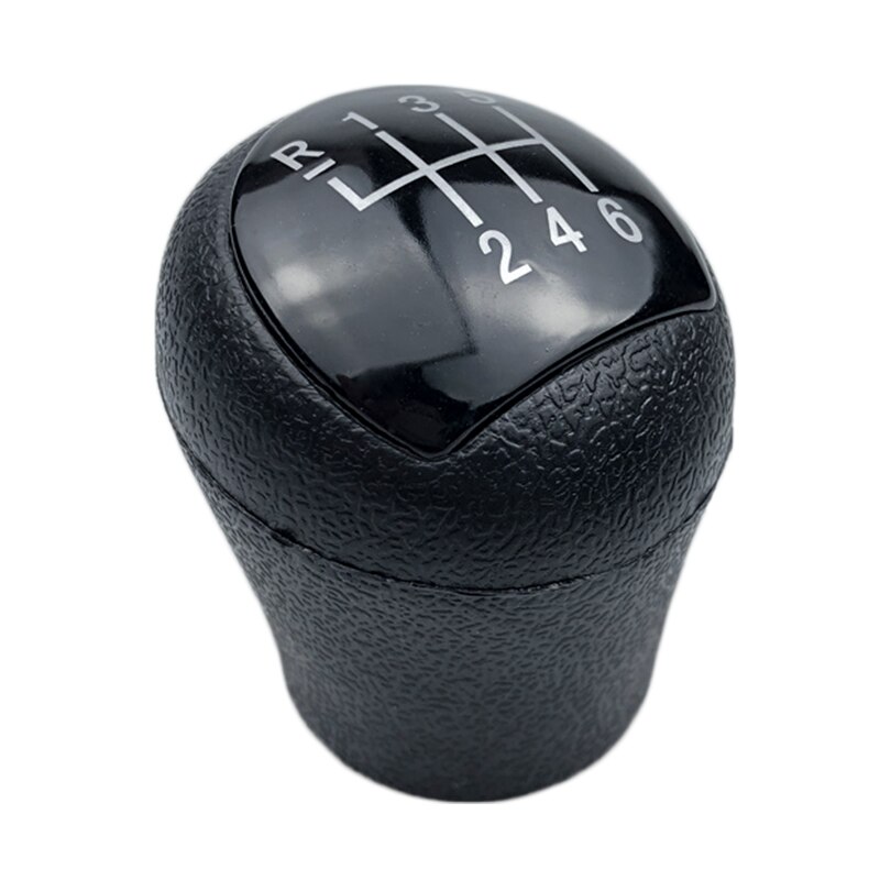 Pour Renault Twingo scénic Megane Laguna Kangoo Clio 5/6 levier de vitesse bâton pommeau de levier de vitesse en caoutchouc Durable manette de vitesse pommeau tête: 6 Speed