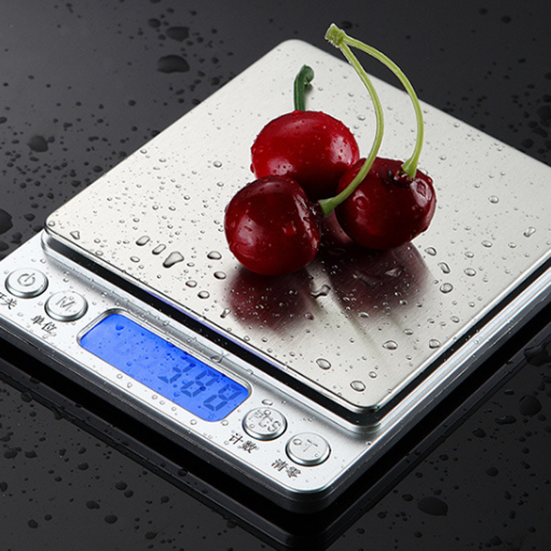 100/200/300/500g 0.01/0.1g Mini Digital Scale High Accuracy Backlight Electric Pocket For Jewelry Gram Weight For Kitchen